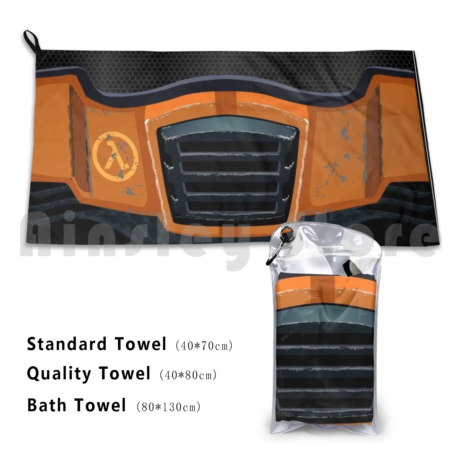 Bath Towel Half Life Half Life Half Life Power Armor Ranger Fighter