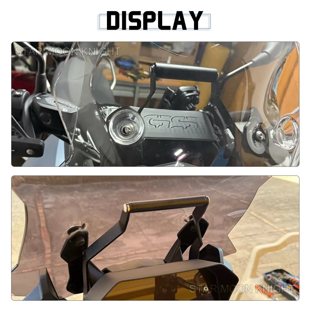 Навигационный кронштейн для BMW F 800 GS F800GS (2024 2025), F 750 GS F750GS (2018-2020), GS850 F850GS (2018) Поддержка GPS-устройств (art.: 3920d16bbb2a7) - 3920d16bbb2a7