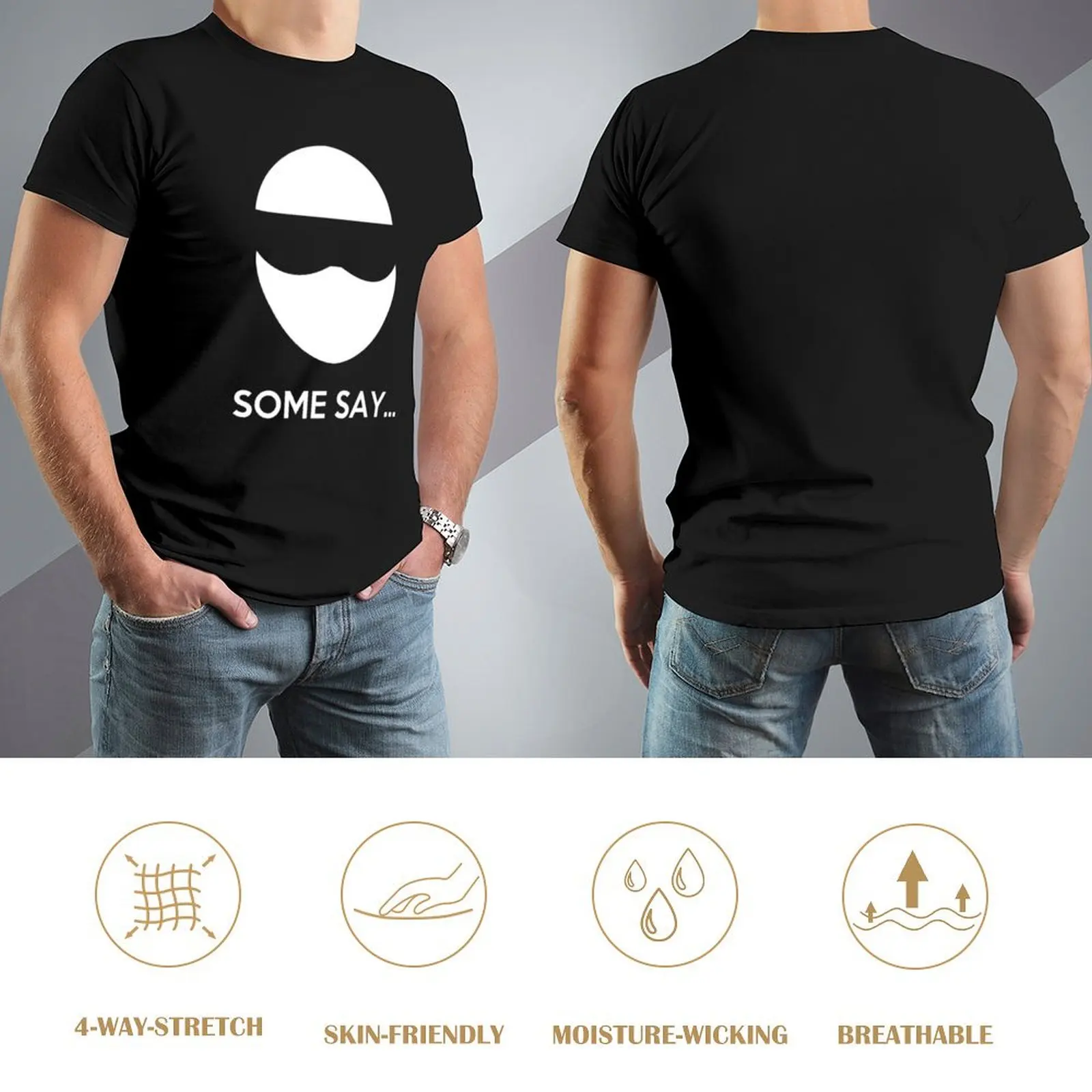 Некоторые скажи... Футболка Stig синие арочные заготовки комплект футболок с