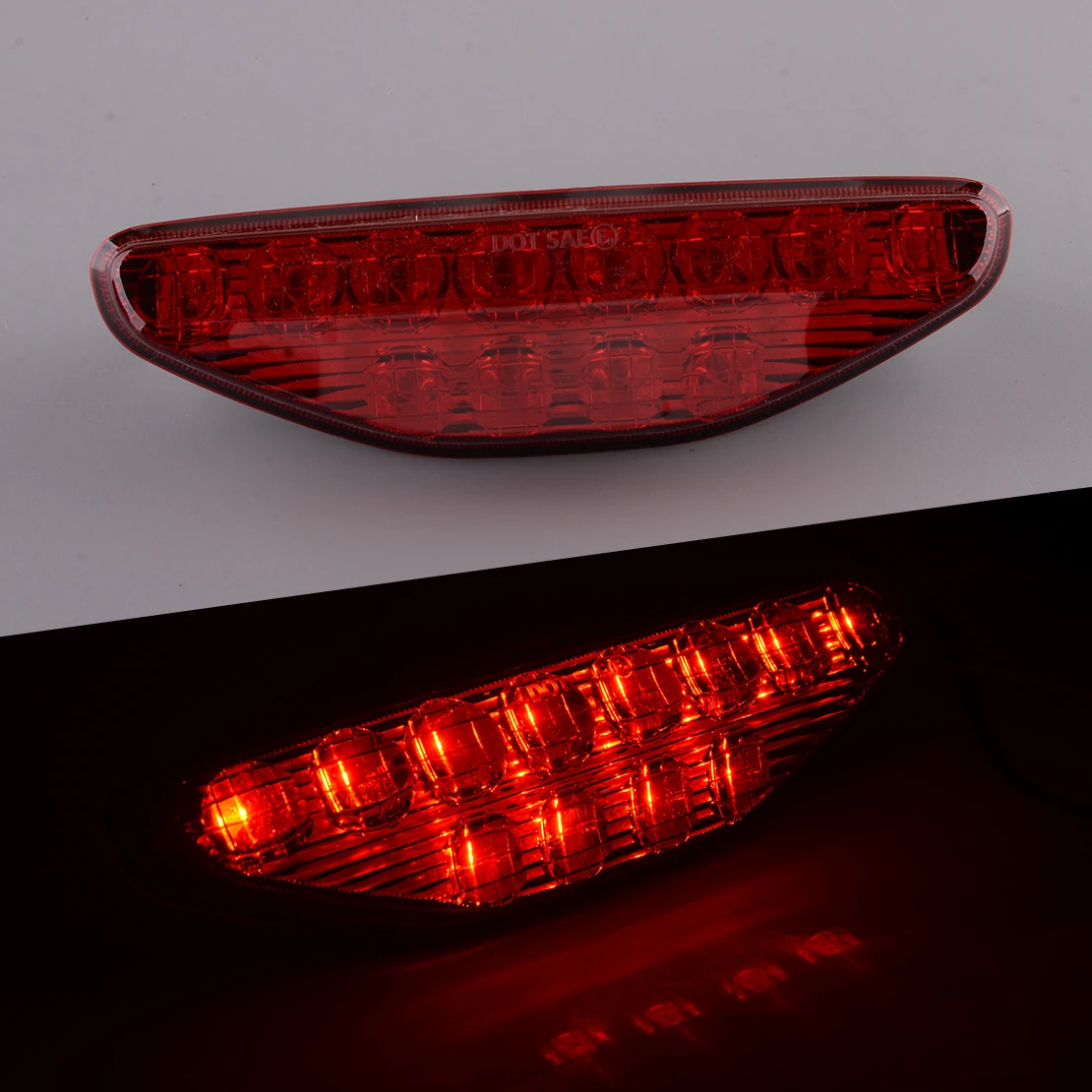 

33700-HP1-601 Motorcycle 12V Red LED Rear Brake Tail Stop Light Fit For Honda TRX450ER 2006-2014 TRX450R 2009 2008 2007 2006