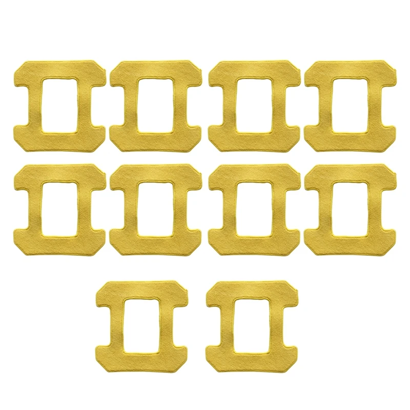 

10 шт., швабра из микрофибры для мокрых окон Hobot 268