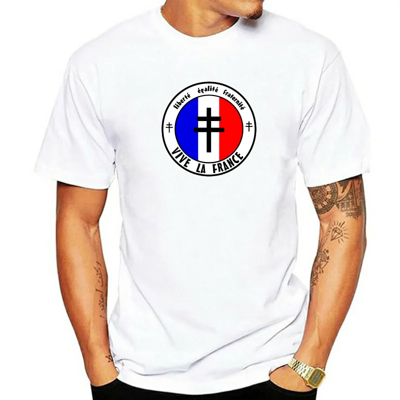 2019 Men Cool Tee Shirt T-shirt FRANCE LIBRE - liberte egalite fraternite dispo du S au XXL Summer
