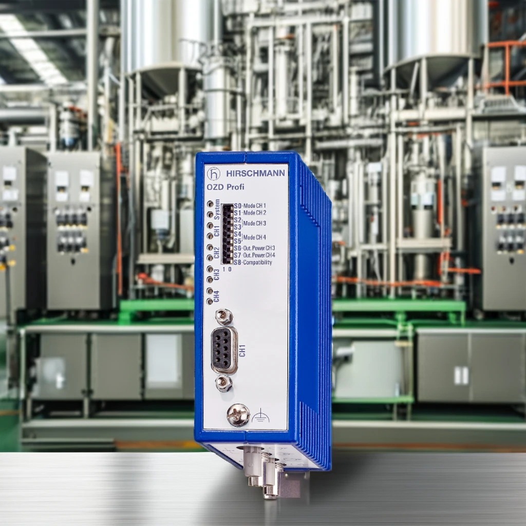 Hirschmann OZD Profi 12M G12-1300 Интерфейсный преобразователь Электрическийоптический для сетей с полевыми шинами PROFIBUS (art.: 3920cdba925f1) - 3920cdba925f1