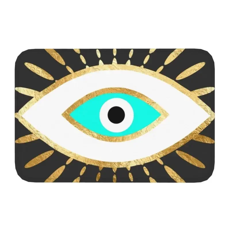 Входной Коврик Hamza Из Золотой Фольги Противоскользящий Напольный Для Кухни