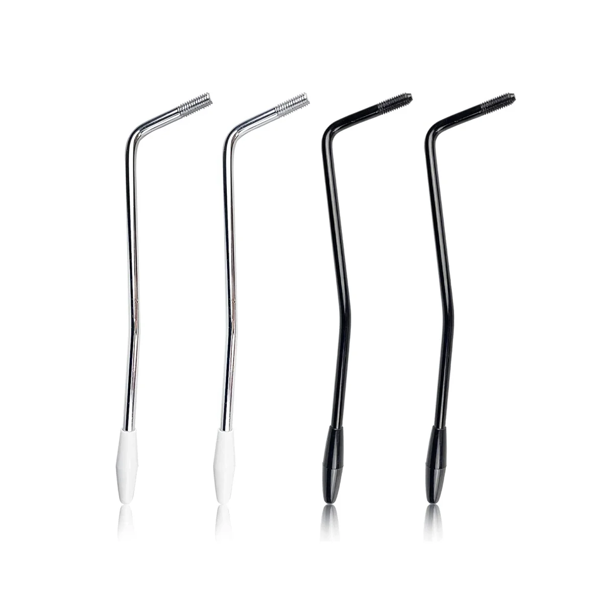 

4 Pieces 6Mm Thread Tremolo Arm Whammy Bar,Metal Tremolo Arm with Tip for Electric Guitar Tremolo System