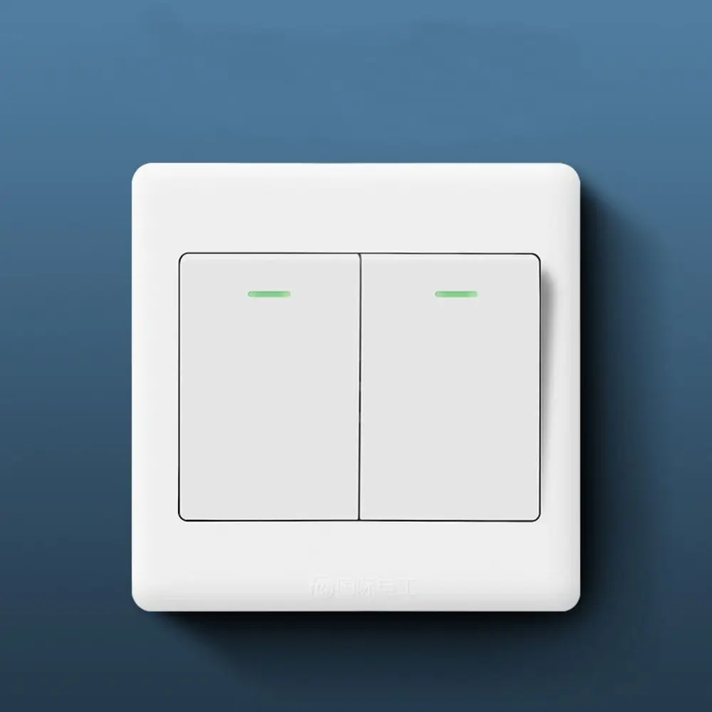 

Пластиковые белые настенные переключатели