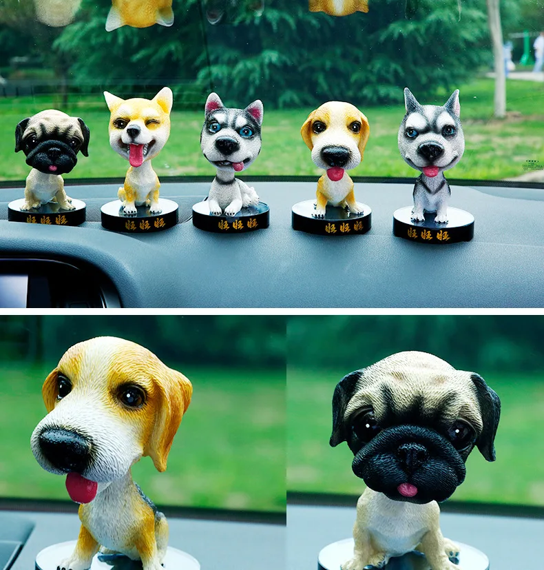 

Автомобильное весеннее Кресло со встряхивающейся головкой, искусственное сиденье, милая необычная мультяшная кукла, автомобильное украше...