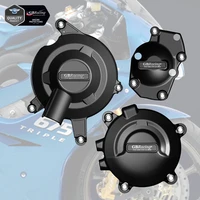 motorcycle accessories engine cover sets case for gbracing for triumph street triple 765 sr rs 2017 2021