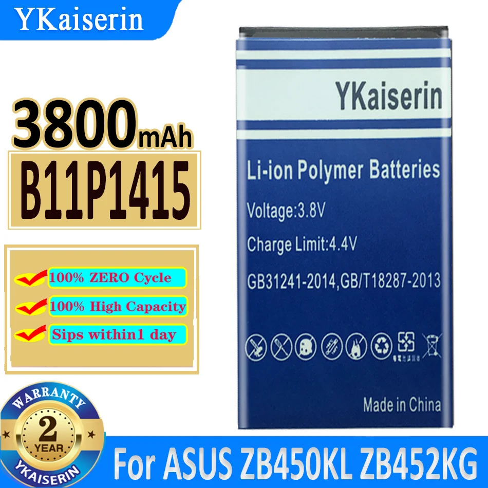 

Аккумулятор для сотового телефона ASUS ZenFone ZB450KL ZB452KG, 3800 мАч