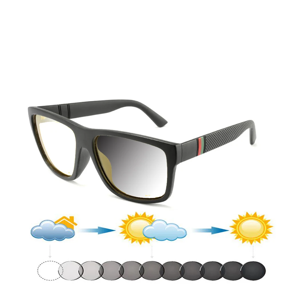 

Square TR90 Oversized Trend Square Oversized Frame Comfortable Photochromic Reading Glasses +0.75 To +4