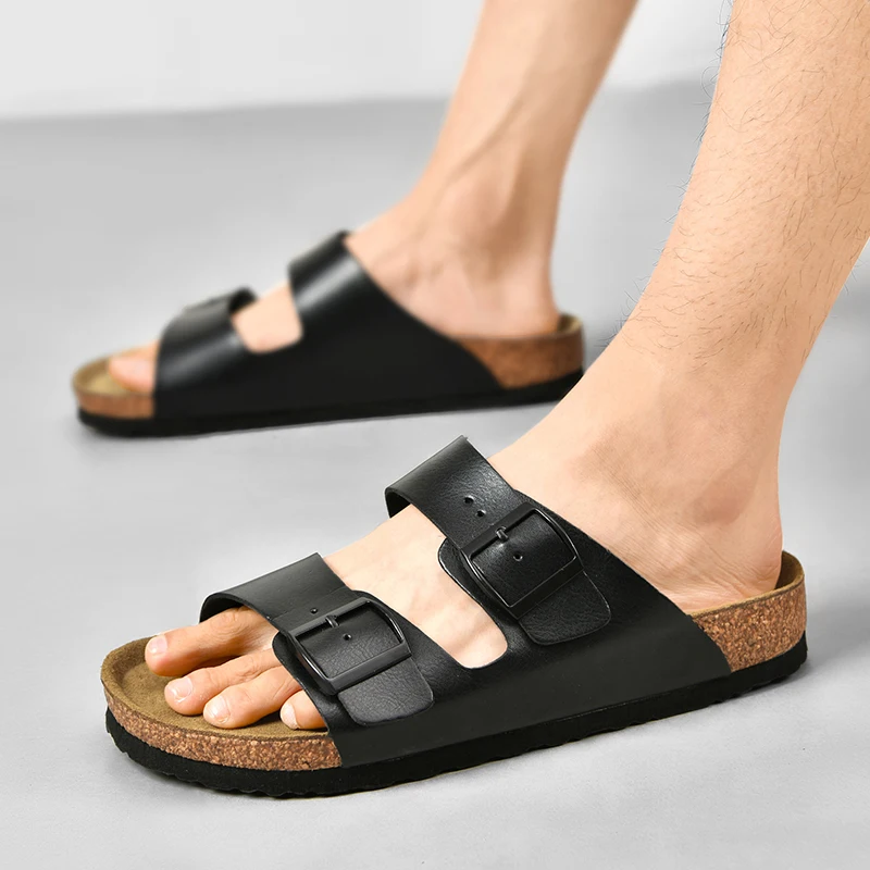2022 Summer Home Non-Slip Slippers Bath Beach Shoes Brand Flip Flops Men Outdoor Flat Sandals Man Home Indoor Slides Breathable