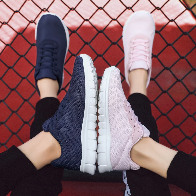 Большой размер 36-46 унисекс спортивные кроссовки ультралегкие мужские с дышащей