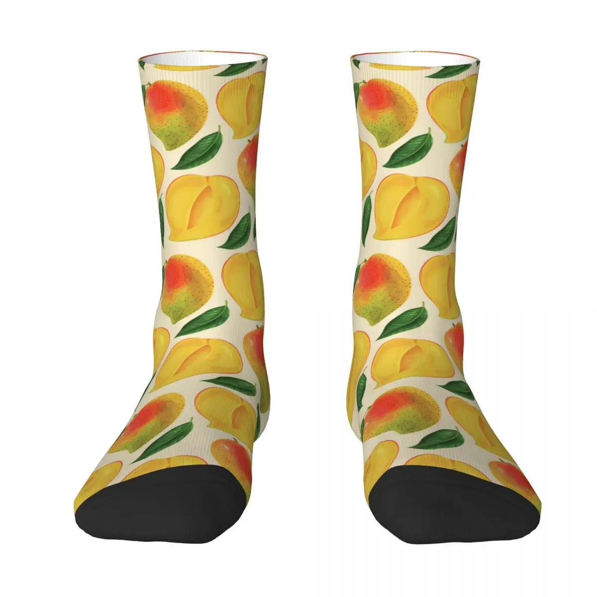 Mango Seamless Pattern Adult Socks,Unisex socks,men Socks women Socks