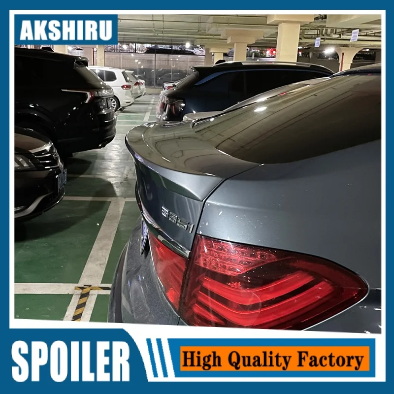 

For BMW 5 Series GT F07 Spoiler 2010-2016 Spoiler AC Style Sport Body Kit Accessories Carbon Fiber Look and Gloosy Black