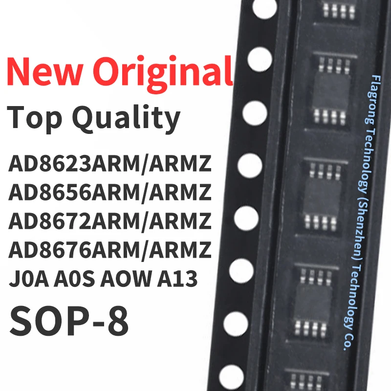 

1 шт. AD8623ARM/ARMZ AD8656ARM/ARMZ AD8672ARM/ARMZ AD8676ARM/ARMZ Silkscreen J0A A0S AOW A13 MSOP-8 Chip IC новый оригинал