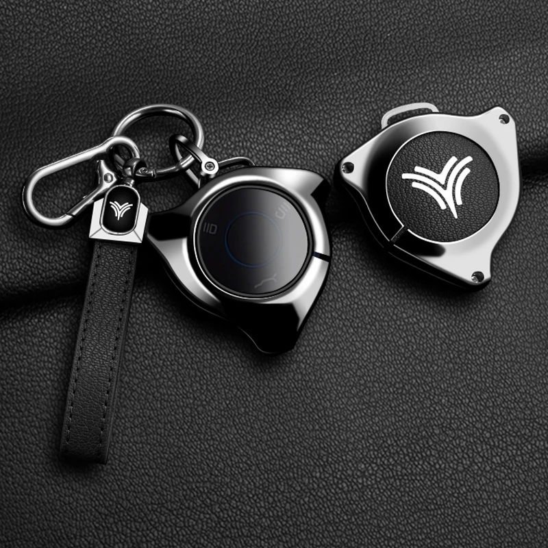 

Чехол для автомобильного ключа из сплава для Neta V U Pro NO1 NO3 Nezha Hezhong, новый энергетический чехол для автомобилей с дистанционным управлением, защитный брелок, аксессуары