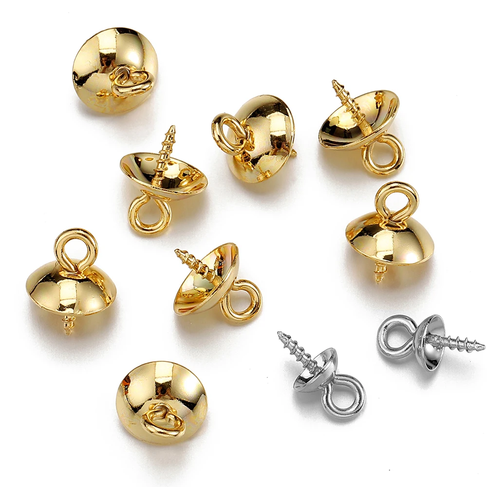 

50pcs Gold Color Stainless Steel Small Tiny Mini Eye Pins Eyepins Hooks for DIY Jewelry Making Findings Making DIY Supplies