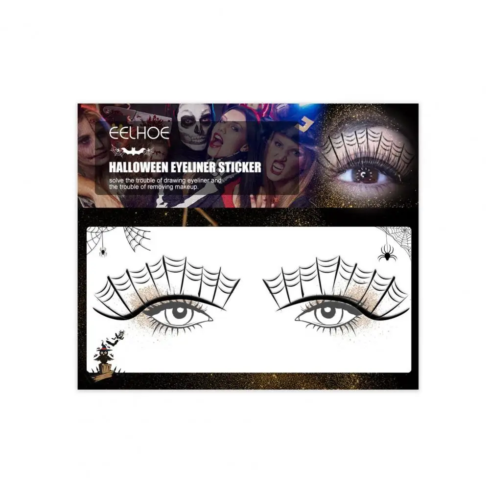 

Halloween Makeup Decal Fashionable Fashion Nice-looking Halloween Eyeliner Eyeshadow Sticker for Girls