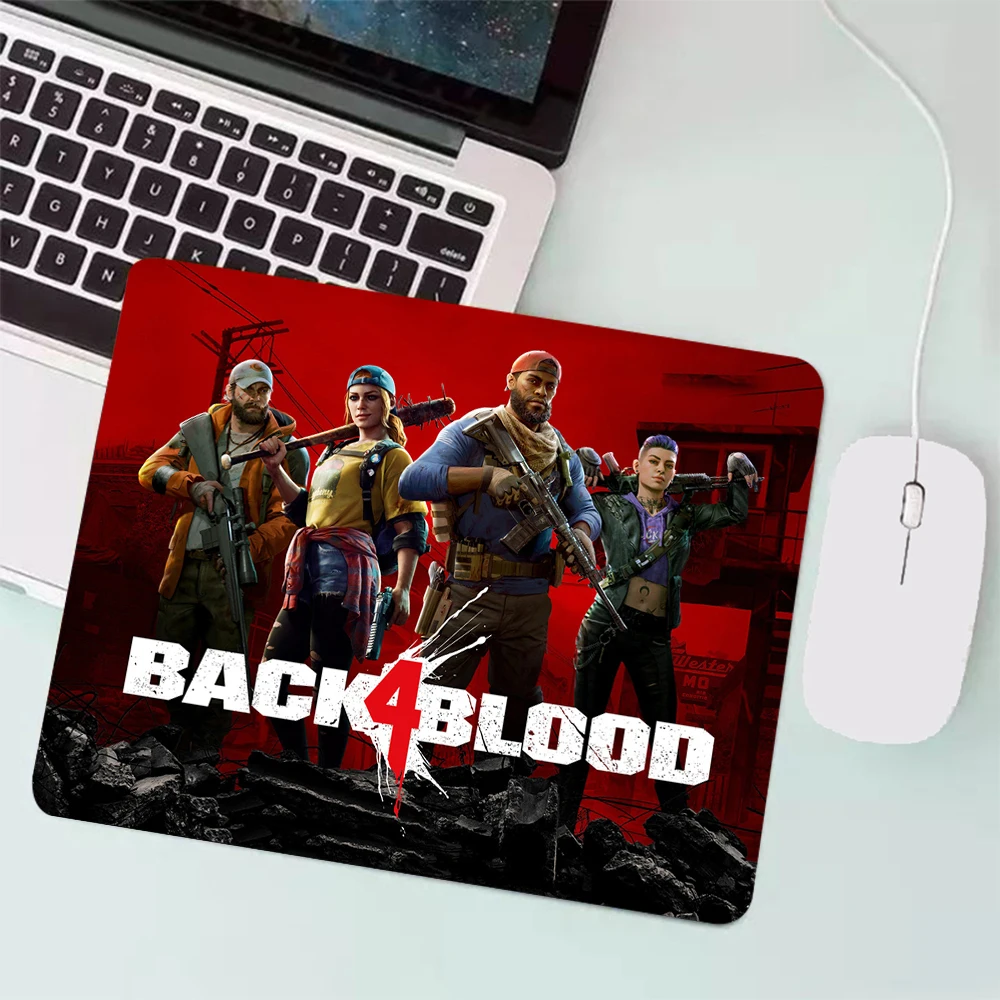 Небольшой Игровой Коврик для мыши Back 4, компьютерный коврик для клавиатуры и мыши, офисный коврик для мыши, коврик для ноутбука, Аниме Коврик для мыши, Настольный коврик