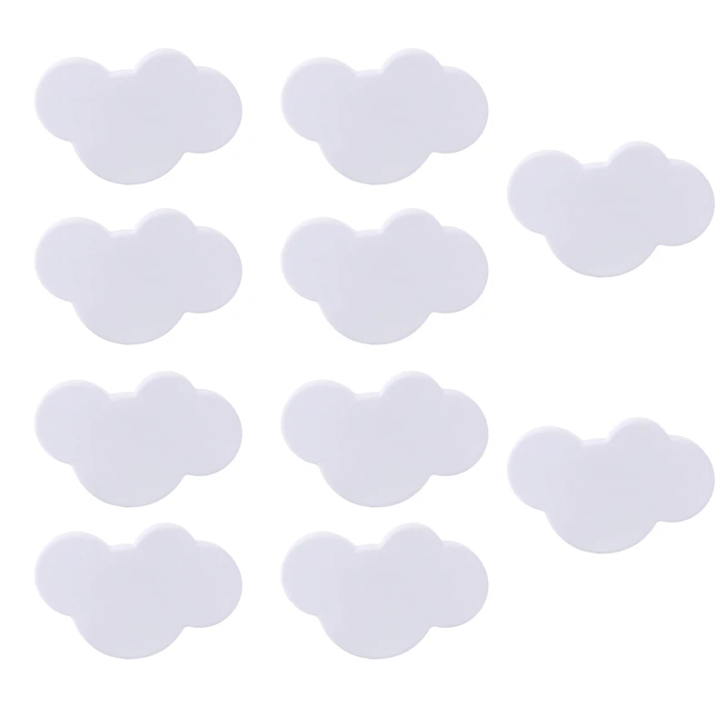 

10Pcs Cartoon Cloud Furniture Handles Children Room Knobs Handles Drawer Pull Handle Door Knob For Bedroom Kitchen