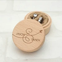 personalized rustic wedding ring box keepsake ring pillow wooden ring holder wedding valentine engagement jewelry box