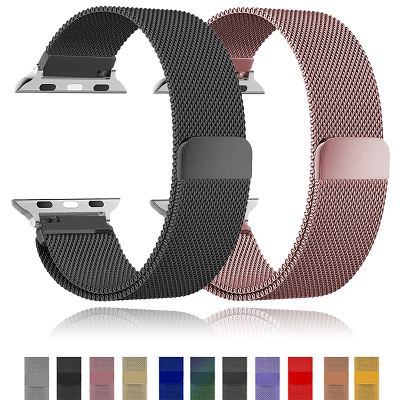 Магнитный Миланский Ремешок Для Apple Watch