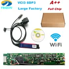 Сканер с полным чипом A ++ V2.51.2 SDP3 VCI3 OBDII, Wi-Fi сканер для Scania VCI-3 SCAN Trucks, сверхмощная Диагностика VCI 3, работает с WIN7 WIN10