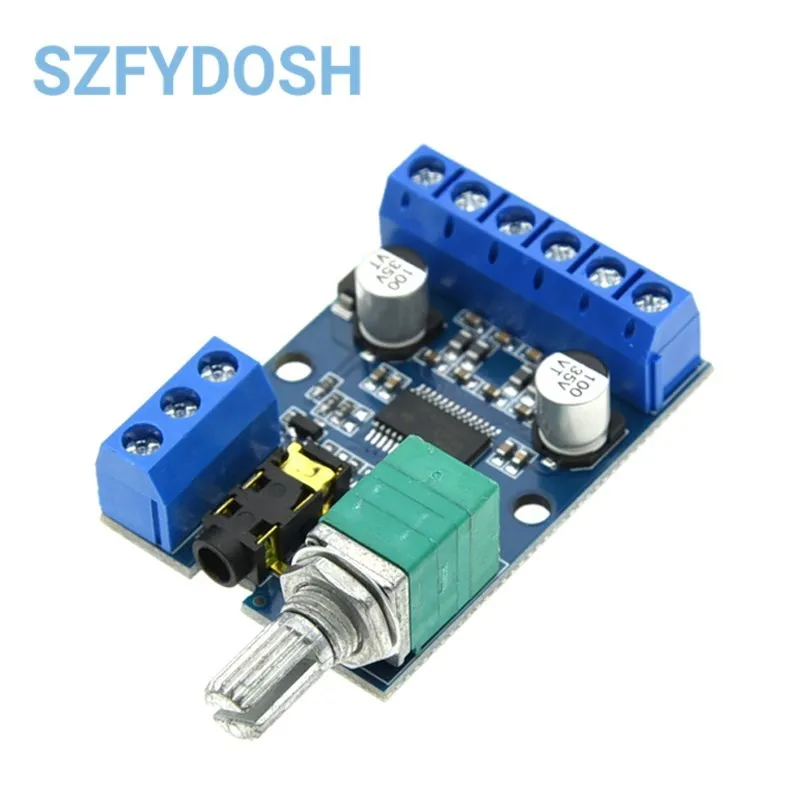 DY-AP3015 DC 8-24V 30Wx2 Класс D двухканальный высокомощный цифровой стереоусилитель платы с регулируемым громкостью потенциометром