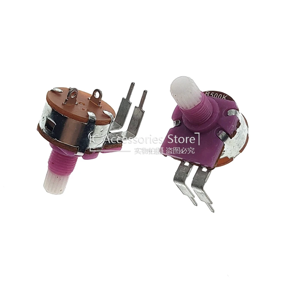 10 шт. WH149 потенциометр с переключателем B500K B504 регулирующая скорость затемняющая