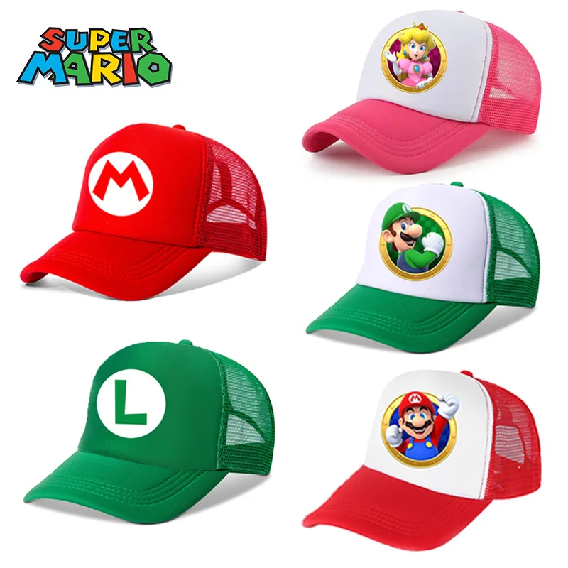 Toon Sunscreen Net Hat Sunshade Letter Cap For Boys Girl Gift