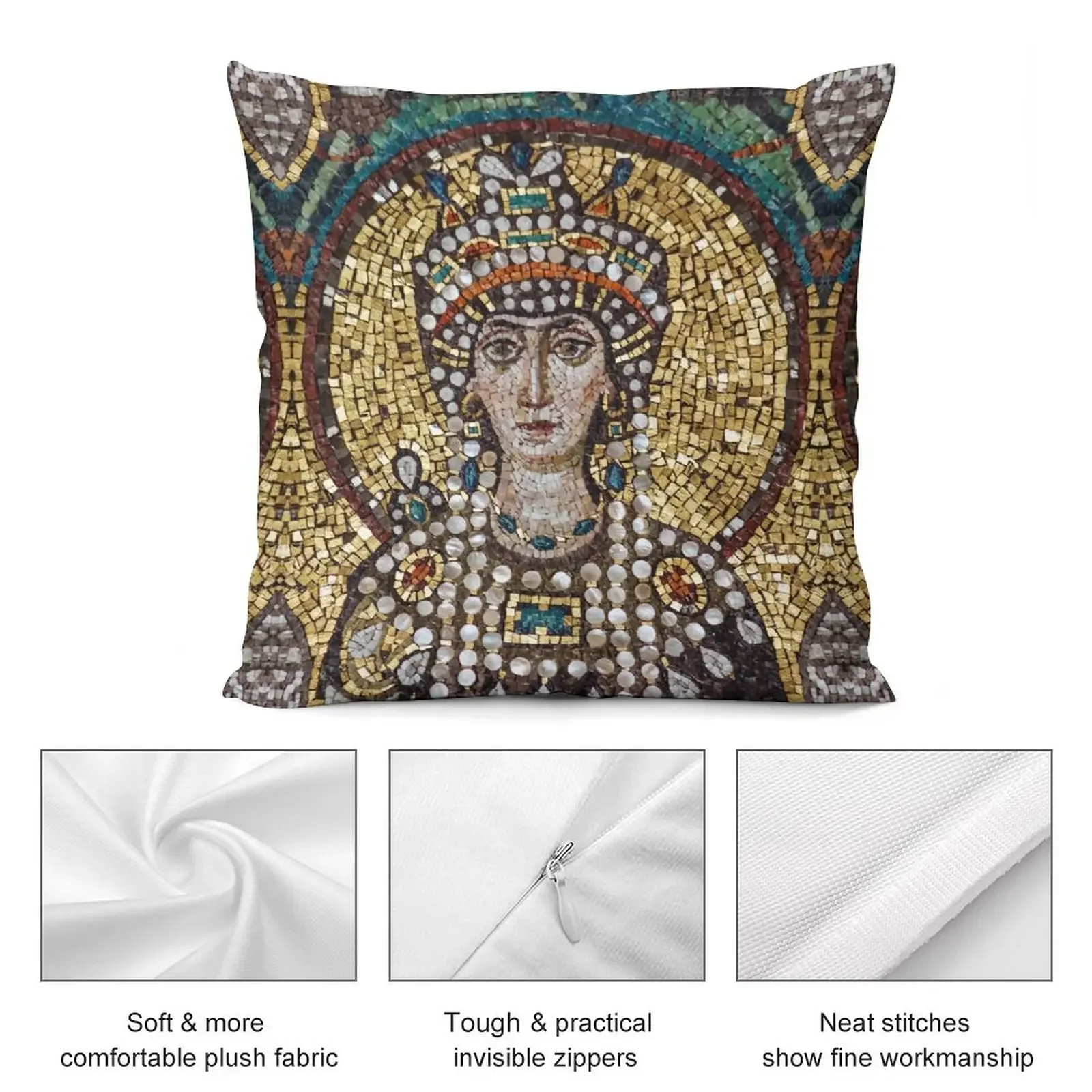 Декоративная подушка Theodora полиэстер двухсторонняя