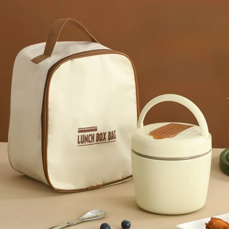 Портативный Студенческий Ланч-бокс Для Домашнего Офиса Термоизолированный