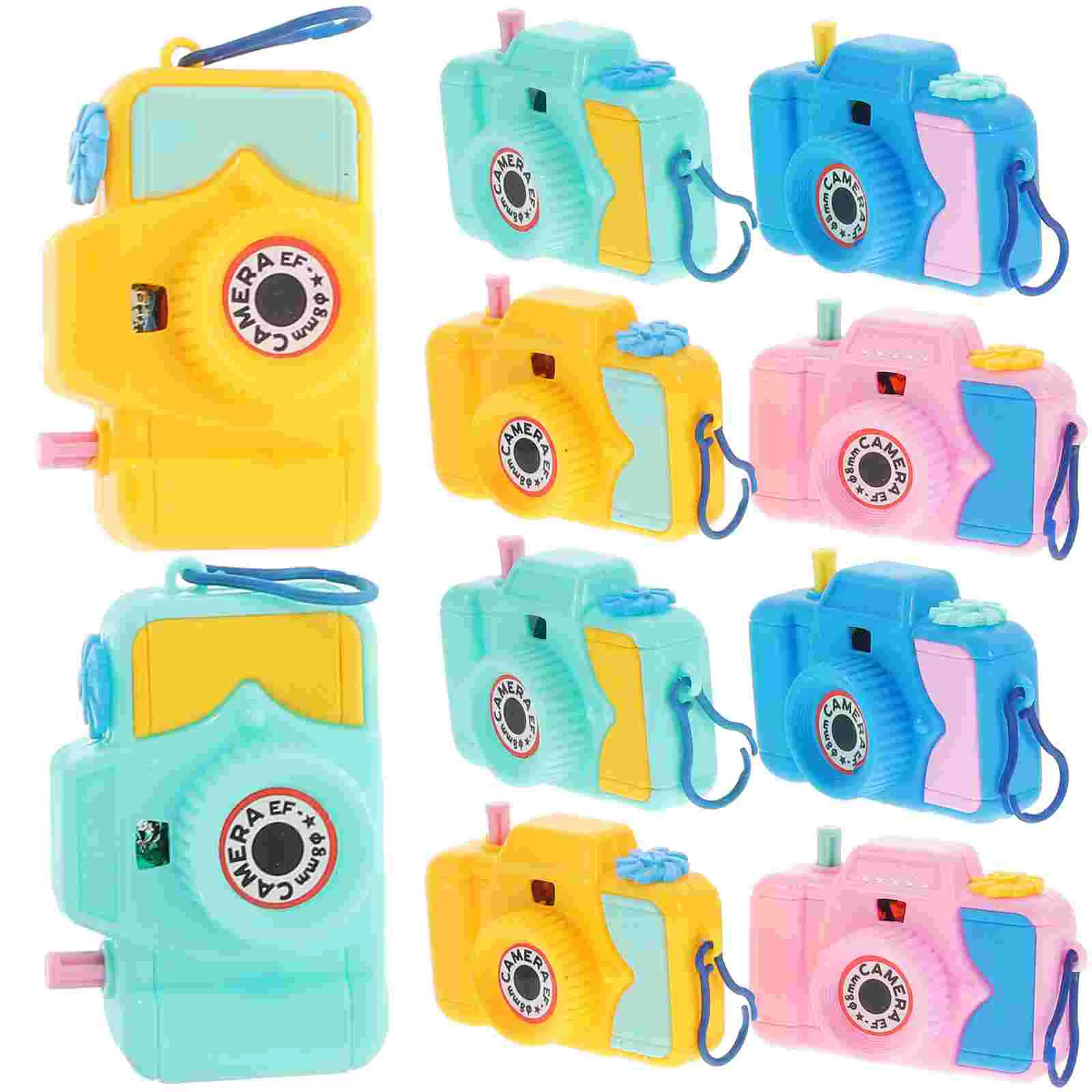

10 Pcs Simulation Camera Toy Plaything Kids Toy Viewing Cartoon Projection Children's Educational Children's Toyss