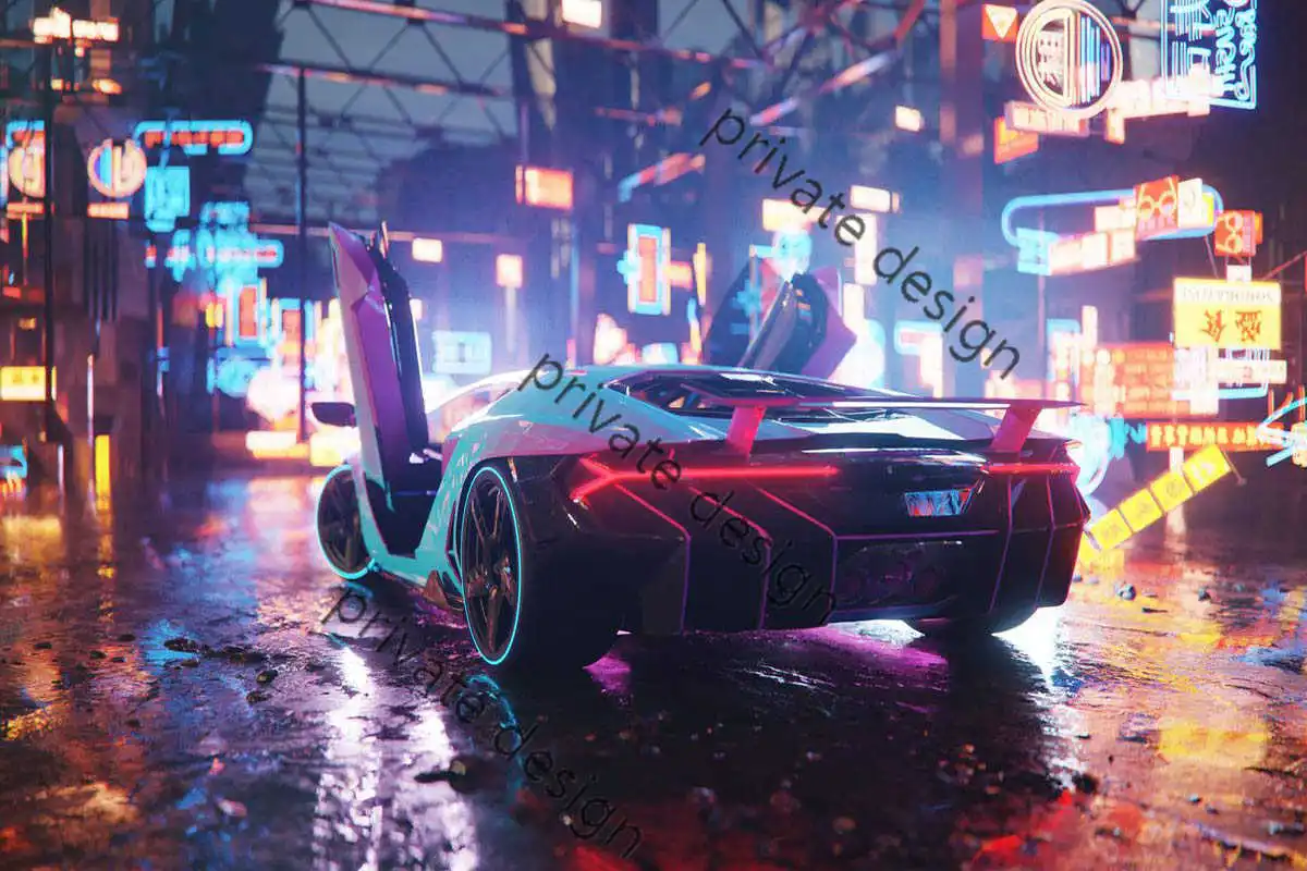 

Винтажная металлическая вывеска в стиле киберпанк, суперкар, декор в эстетике Ретро, неоновая вывеска для искусства, мужская пещера, кафе, п...