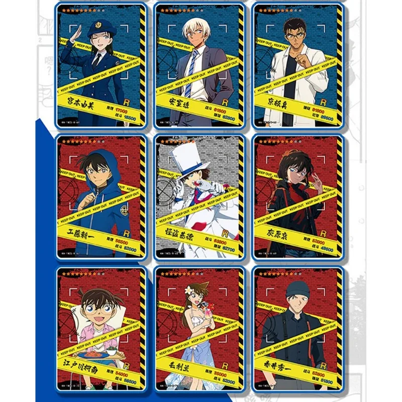 Новинка знаменитая карта детектива Конан редкая многоцветная горячая штамповка