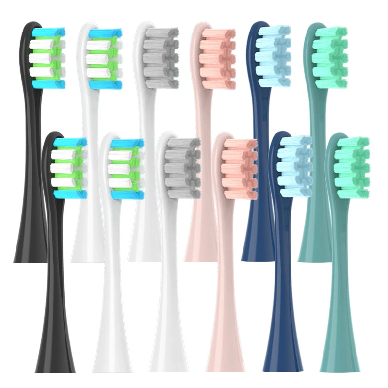

8pc Replacement Heads For Oclean Flow/X/ X PRO/ Z1/ F1/ One/ Air 2 /SE Brush Heads Soft DuPont Sonic Toothbrush Vacuum Bristle