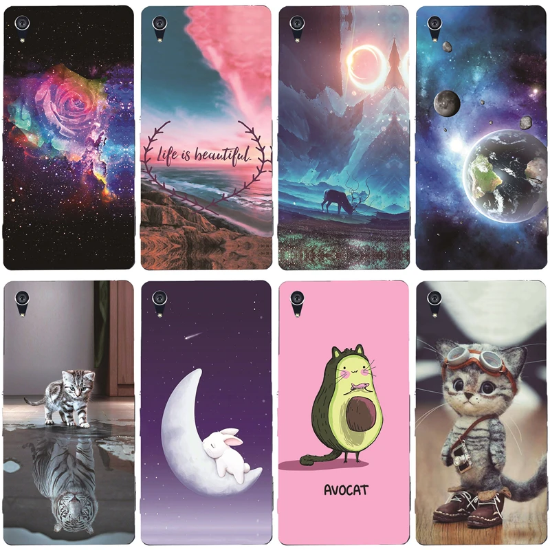 Чехол для Sony Xperia Z2 D6503 D6502 L50W, чехол для Xperia 1, Силиконовые Мягкие защитные чехлы из ТПУ для телефона Sony Xperia Z2