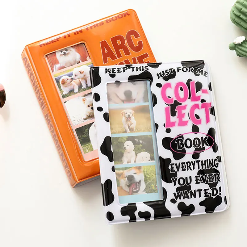 

Cartoon Photo Album 64 Pockets Photocard Holder Star Pictures Storage Book Stickers Bookmark Clear Pockets Photocard Binder