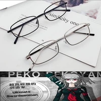 cosplay anime game danganronpa cosplay peko pekoyama women adult glasses eyewear sunglasses props accessories