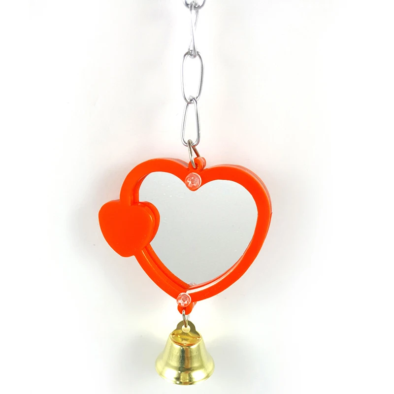 Игрушка для волнистых попугаев красочная стимулирующая маленькая