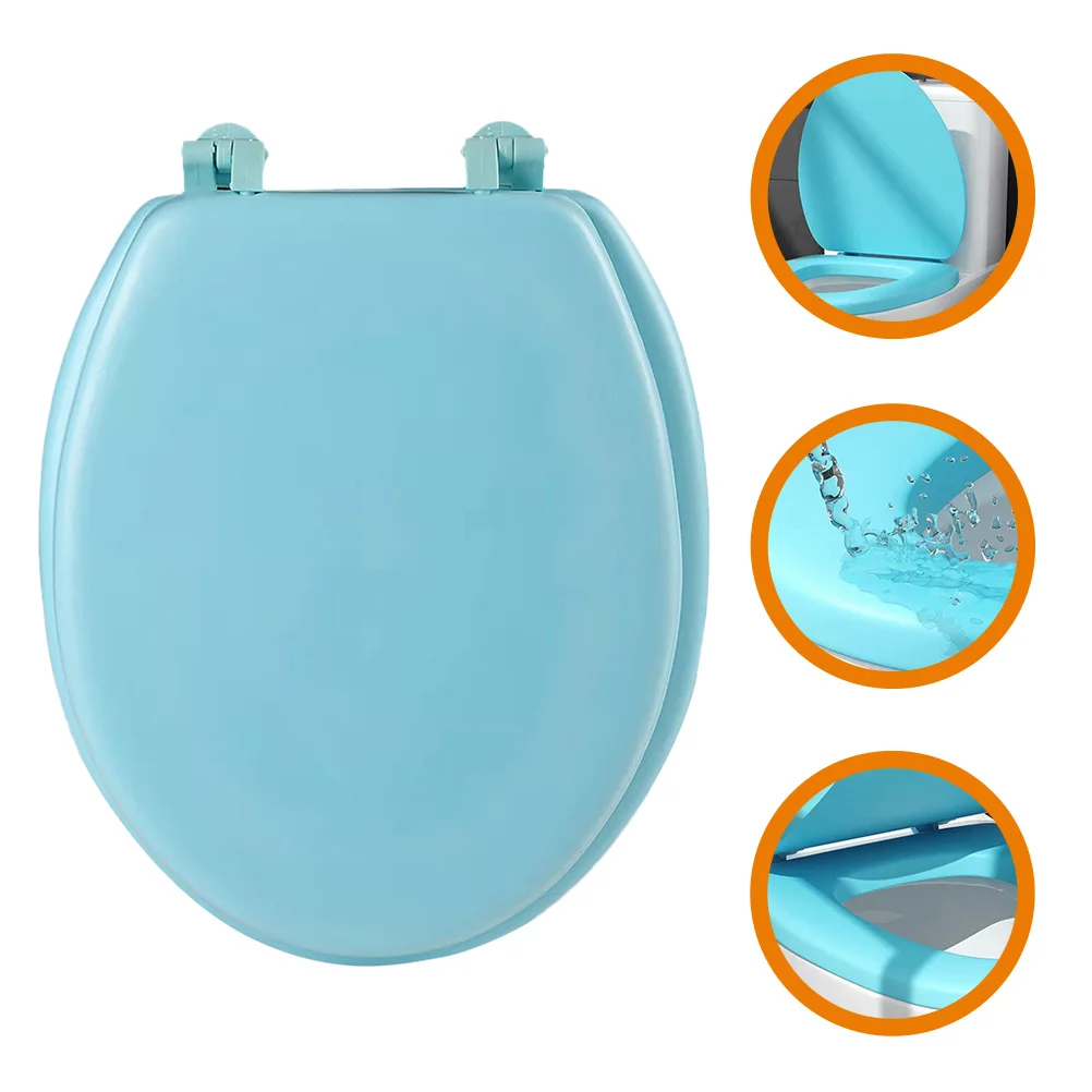 

Soft Toilet Seat Replacement Bowl Eva Home Cover Seats Standard Toilets Bathroom Lid for