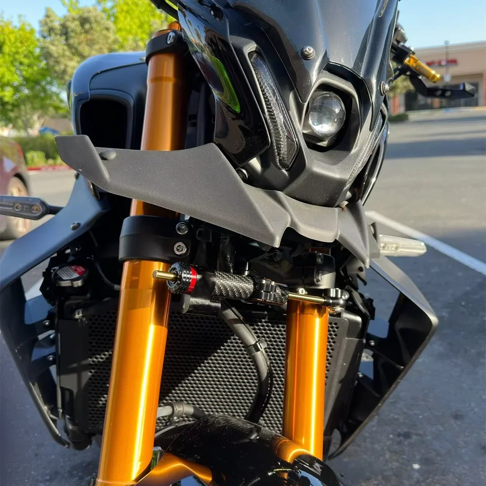 Фото Для Yamaha MT09 2021-2024 MT-09 XSR900 XSR 900 2022 2023 2024 Поддержка стабилизатора рулевого управления, комплект крепления кронштейна амортизатора, аксессуары №3