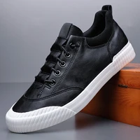 2022 spring new mens casual sneakers elastic band pu leather designer vulcanize shoes youth trend sewing men loafers m21838