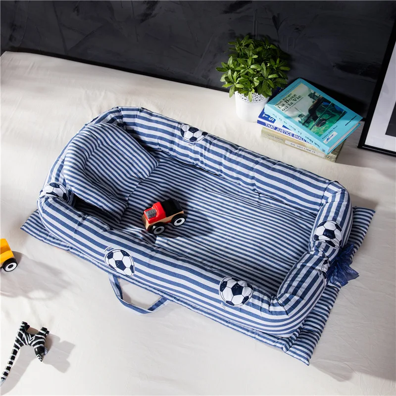 

Nursery Baby Bed Portable Baby Crib Travel Folding Infant Toddler Bed Room Decor Bumper Multifunction Storage Bag For Baby Care