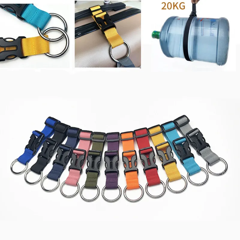 

Adjustable Nylon Anti-theft Luggage Strap Portable Travel Suitcase Trolley Case Fixed Belt for Luggage Backpack Buckle