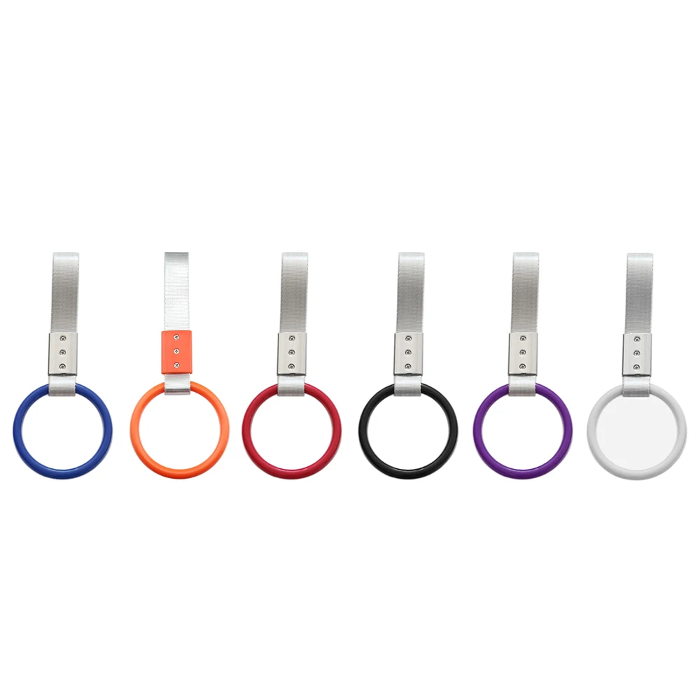 

Round JDM Taurikawa Ring Subway Train Bus Handle Strap Charm Drift Bus Rear Bumper Warning Ring for Safty Accessories