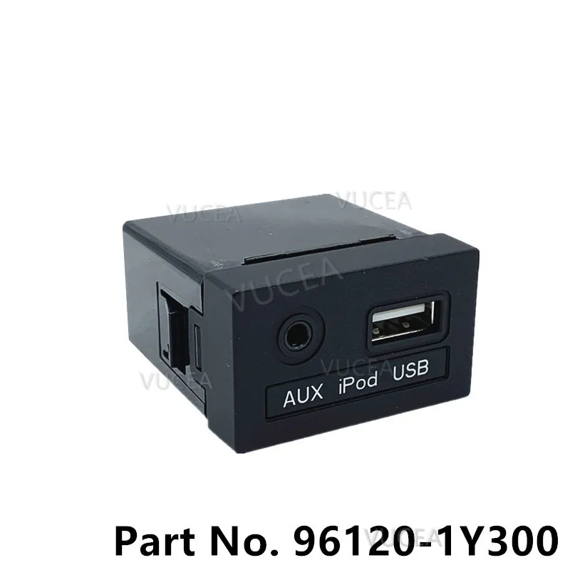 USB Reader iPod AUX Port Adapter for Kia PICANTO Morning 96120-1Y100EQ AUX & USB Jack ASSY 961201Y300EQ 961201Y100 96120-1Y300