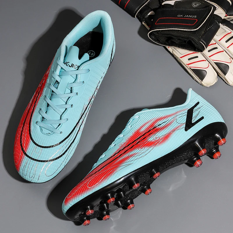 Kid Quality Soccer Shoes Mbappe Football Boots Futsal Chuteira Campo Cleats Men Training Sneakers Ourdoor Women Footwear TF/AG images - 6