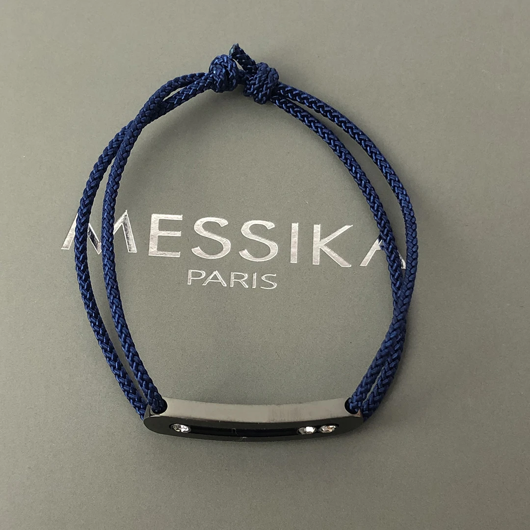 

Классические французские Роскошные ювелирные изделия, движущаяся серия, титановая сталь, циркон, счастливая рука, веревка, мужской браслет, Модные Бриллианты, праздничные подарки