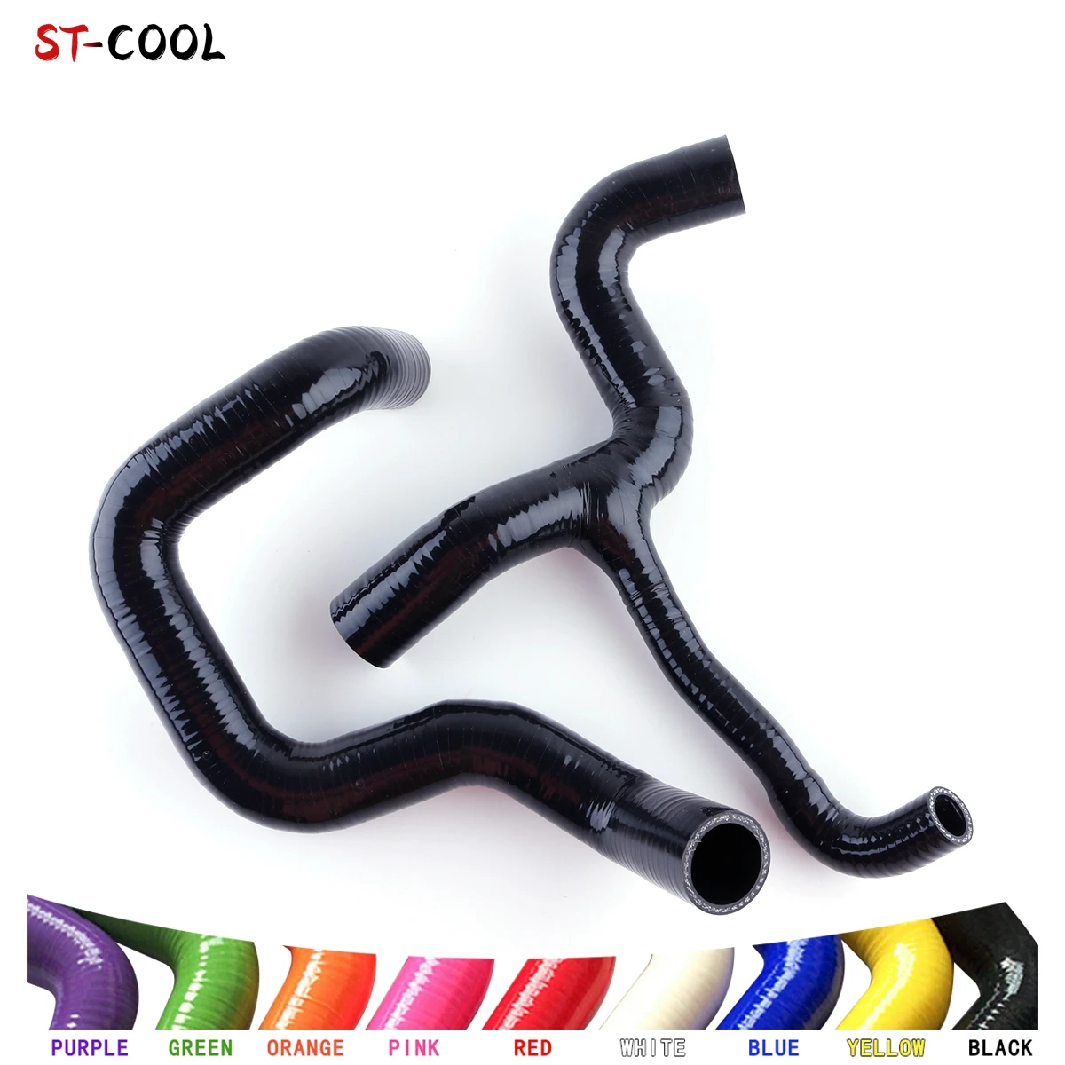 Силиконовый шланг радиатора для Ford Focus ST170 MK1 ST 2002 2003 2004 2 шт. 10 цветов